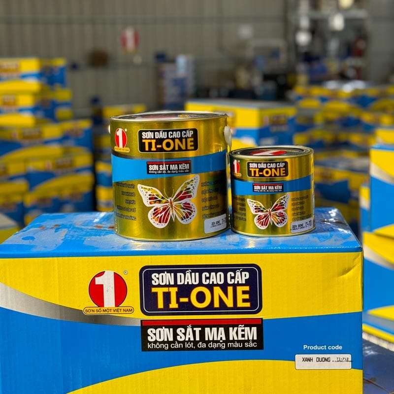 sơn sắt mạ kẽm Ti-One