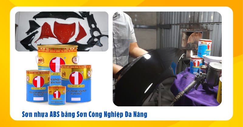 sơn nhựa bằng Sơn Công Nghiệp Đa Năng